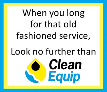 When you long for that old fashioned service, look no further than Cleanequip.